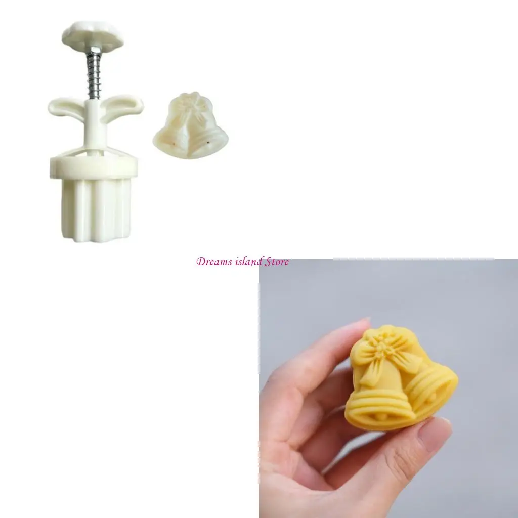 30G عيد الميلاد سلسلة الكعك البلاستيك القمر Mooncake Stamps إكسسوارات الخبز HX6C