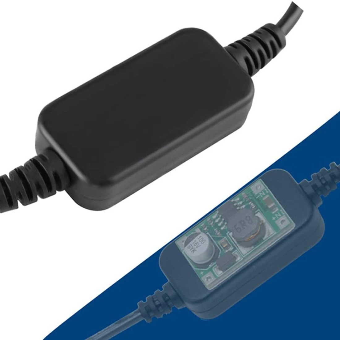 Fonte de Alimentação USB para Tacógrafo, Conversor 5V a 12V, Conversor USB para Isqueiro