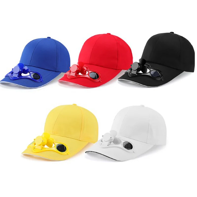 Breathable Cooling Fan Hat Sunscreen Fan Sun Visor Hat Fishing Hat Cooling Peaked Cap Hat Usb Charging Hat Fan Baseball Cap