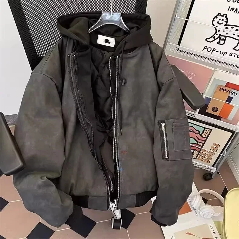 Black quilted and extra-thick