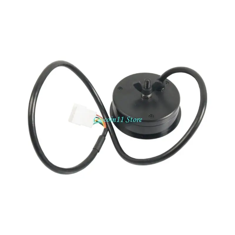 Y1UB Battery Monitor with External Shunt and Shielded Cable for Lead-Acid Dashboard or Cabinet Battery-System Installations
