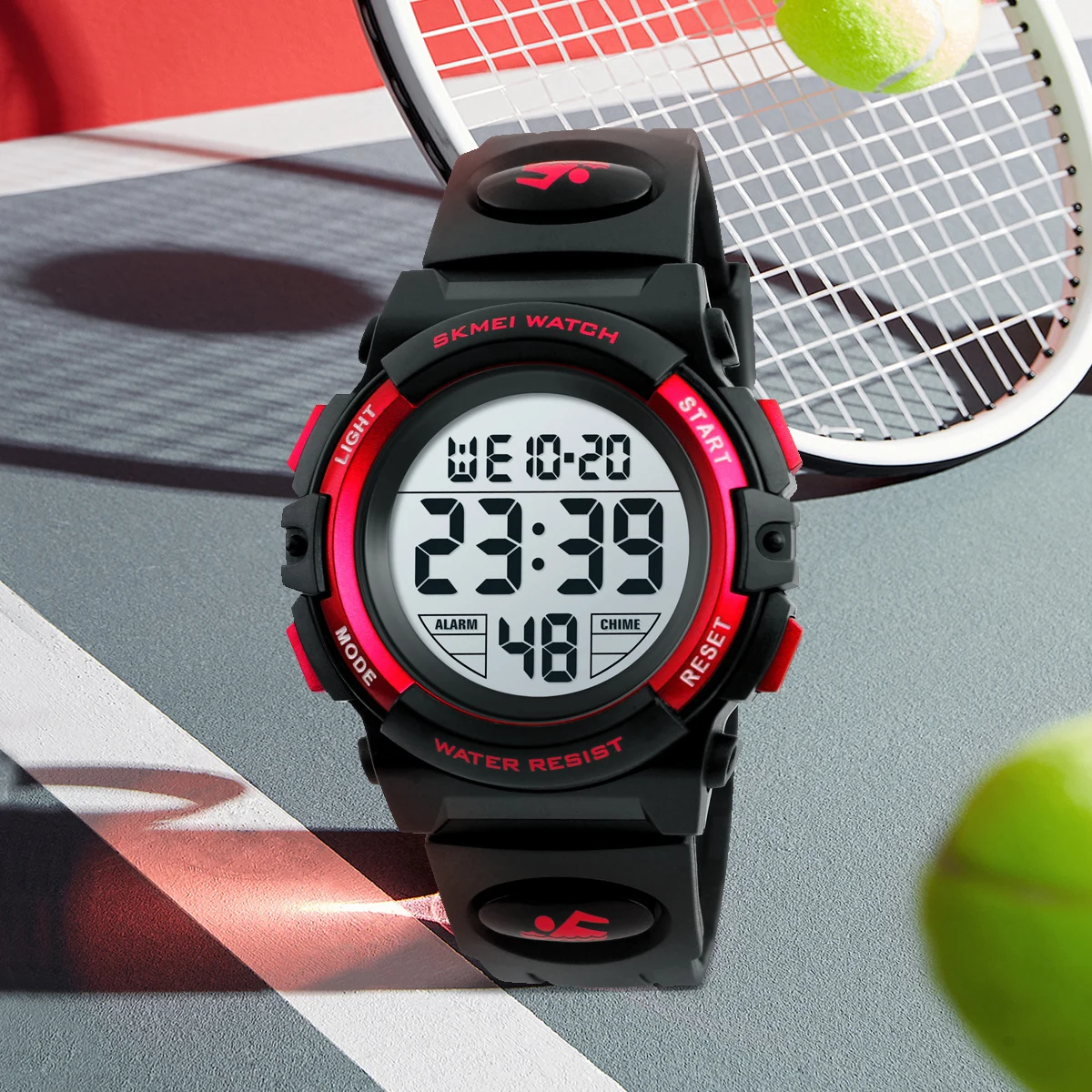 

SKMEI 1266 Electronic Watch Colorful Kid Wristwatch Luminous Back Light Digital Clock Sport Alarm Wrist Watch Waterproof