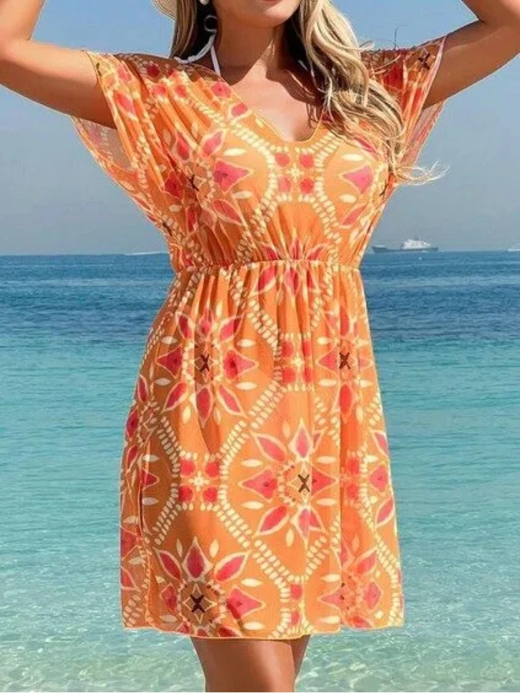 Costume da bagno intero Vestito estivo sexy con stampa leopardata per le donne Costume da bagno senza schienale con controllo della pancia 2026 Costumi da bagno con copertura curva Ropa