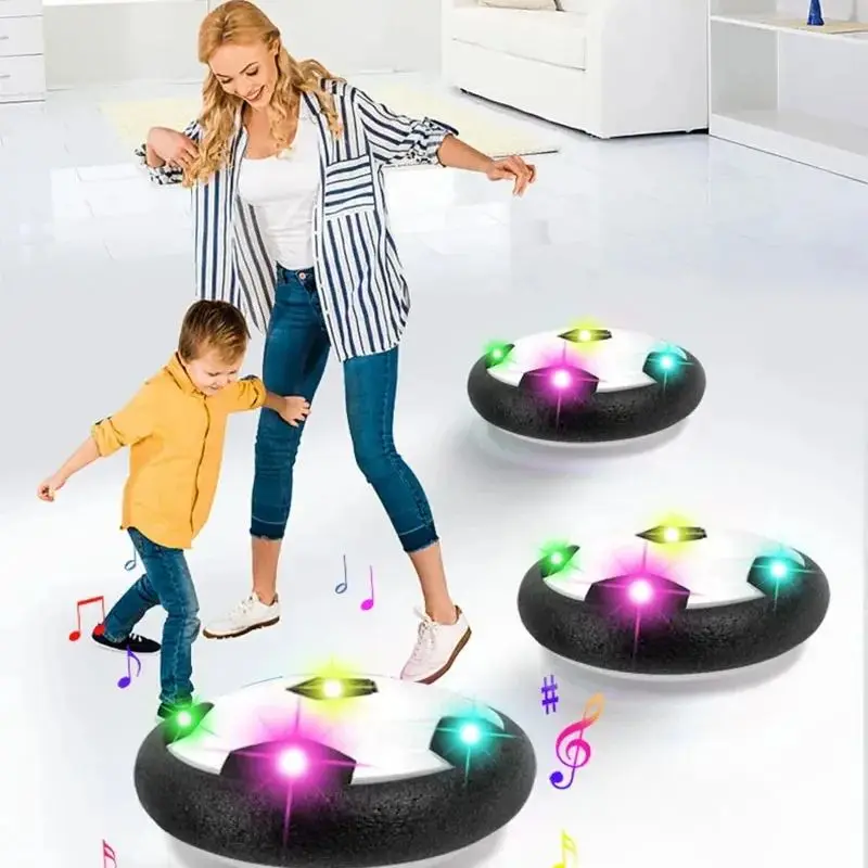 Floating LED Football Children's Interactive Football Electric Indoor Parent-child Interactive Sports Toys Creative Sports Toys