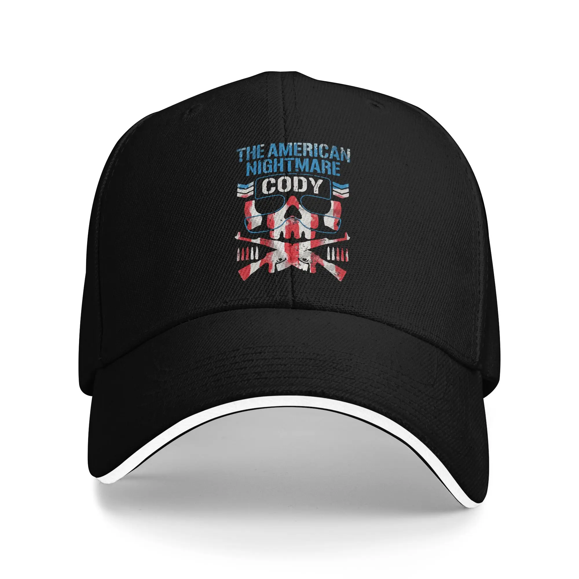 American Nightmare Cody Rhodes Virgil Kuhic Sandwich Caps Adult Hat Trucker Cap Adjustable Polyester Baseball Caps Summer