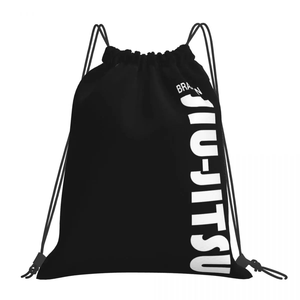 Brazilian Jiu Jitsu (BJJ) Backpacks Casual Portable Drawstring Bundle Pocket Sports Bag Book Bags For Man Woman School