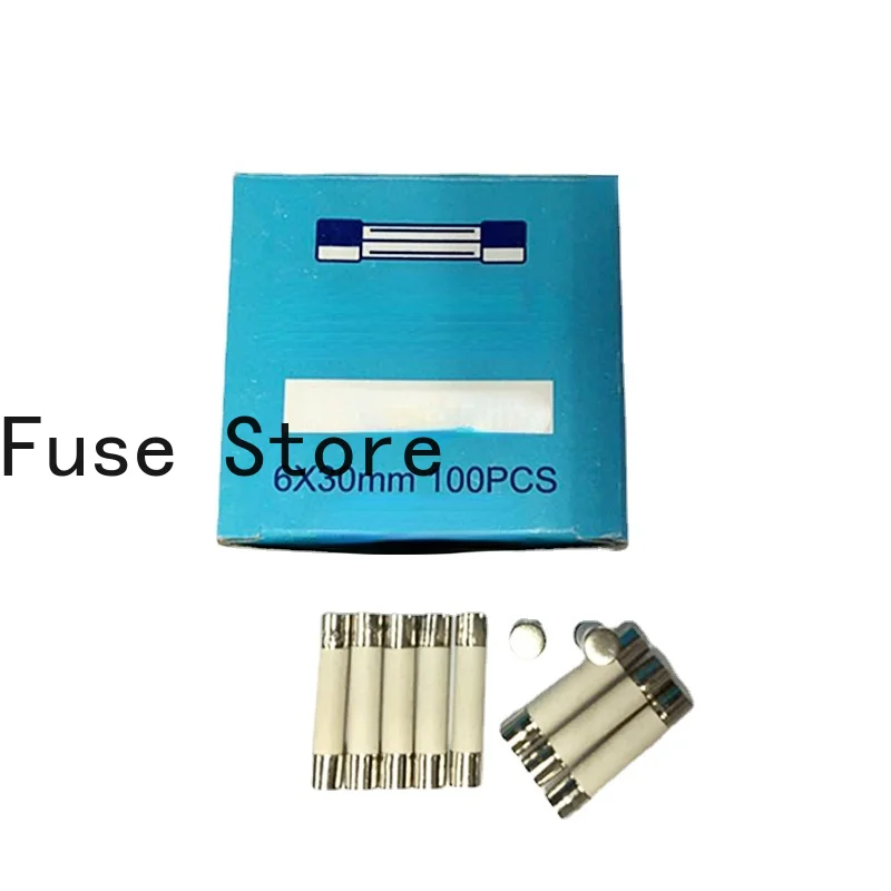 10Pcs 5*20Mm Explosieveilige Keramische Zekering/Buis Fast Fusing F0.25A F250MA 250V Ccc ce