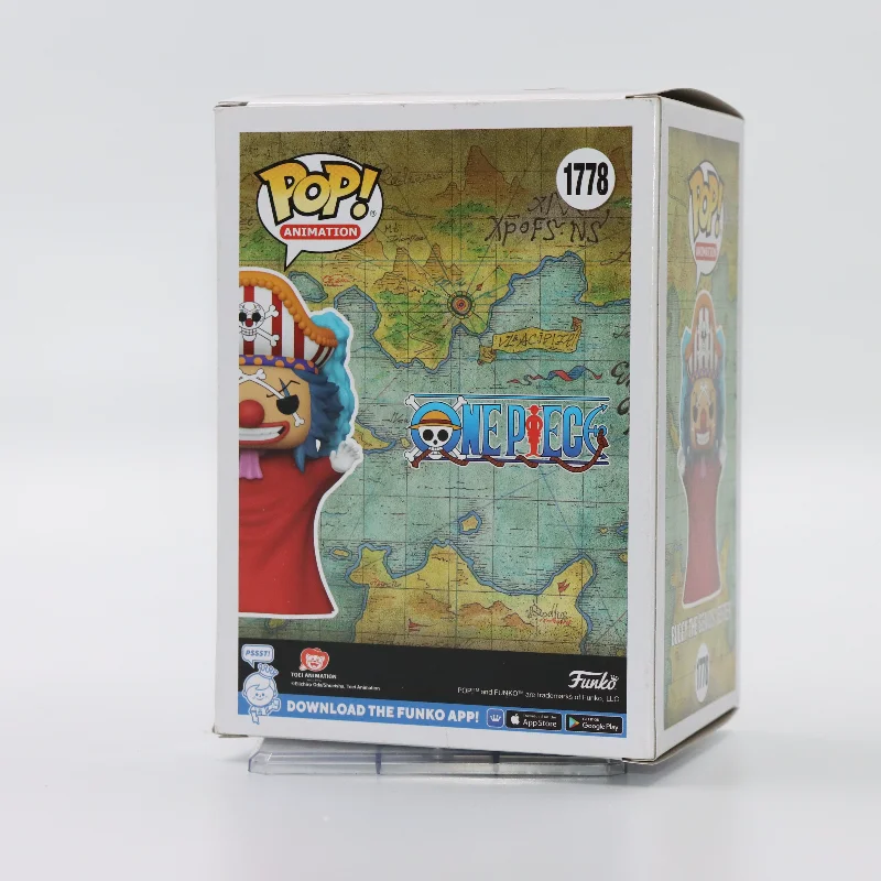 Original Funko Pop One Piece Collaboration Buggy The Genius Jester Limited Edition Vinyl Collectible Action Figure Toy Gift - view 6