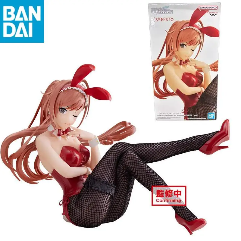 В наличии Оригинальные Bandai THE IDOLM@STER SHINY COLORS ESPRESTO-Fascination and Stockings-NATSUHA ARISUGAWA Repaint Ver. 12см