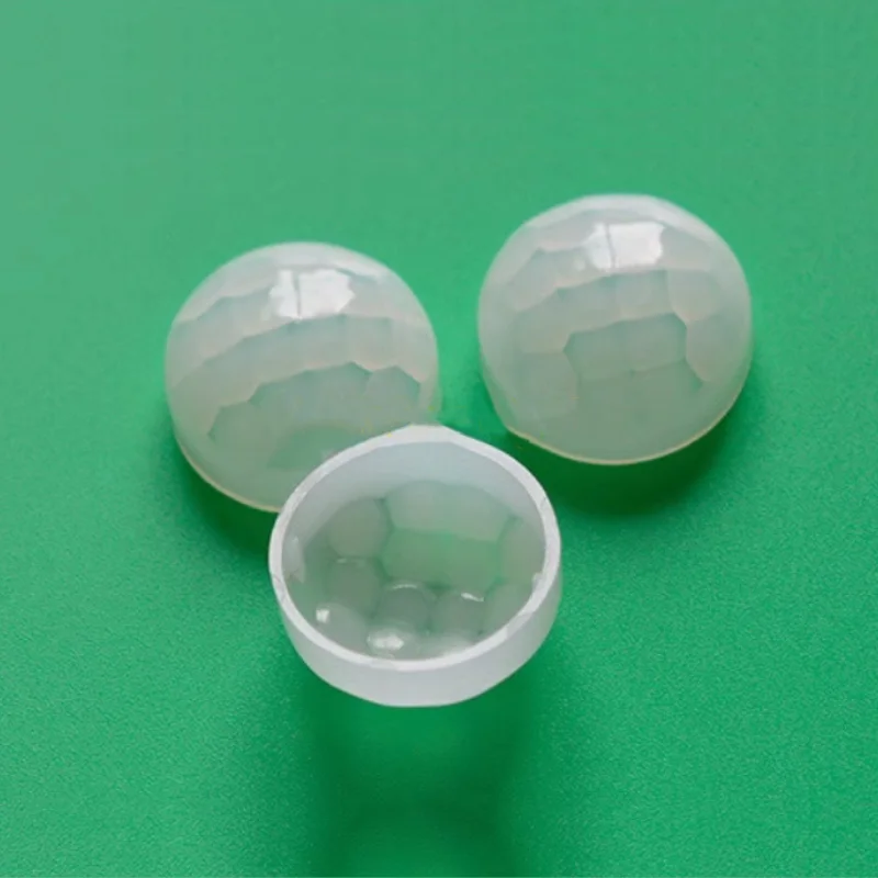 광학 HDPE 적외선 유도 프레넬 렌즈, 초점 거리 5mm PIR 렌즈 감지 거리 6m, 5 개