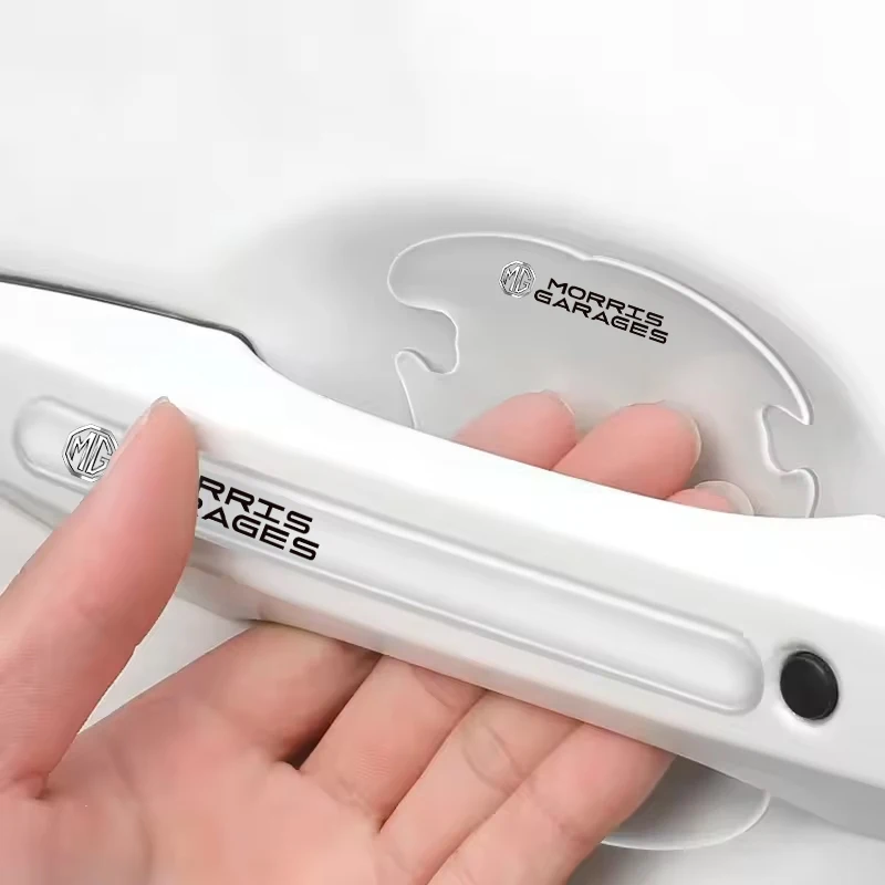 مقبض باب السيارة السلطانية ملصقات مرآة الرؤية الخلفية المضادة للتصادم حماية قطاع ل MG HS ZS MG3 MG5 Rx5 MG4 GT ZST MG6 MG7 GS ZX #1