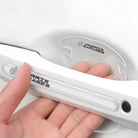 Car Door Handle Bowl Stickers Rearview Mirror Anti-collision Protection Strip For MG HS ZS MG3 MG5 Rx5 MG4 GT ZST MG6 MG7 GS ZX