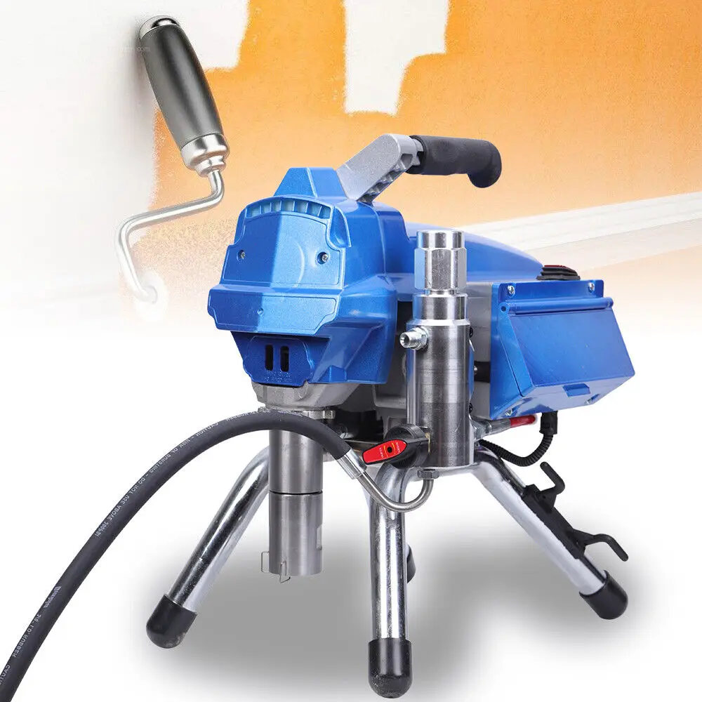 3000 واط بخاخ طلاء بدون هواء 3000PSI ارتفاع ضغط آلة رش طلاء الجدران 3.5L/دقيقة بندقية رذاذ بخاخ كهربائي بدون هواء 220 فولت