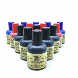 50ml Specail Stamp Indelible Ink Quick-drying To Print On Metal Glass Ceramics Plastic Wood Rubber Surface, Industrial Grade Ink