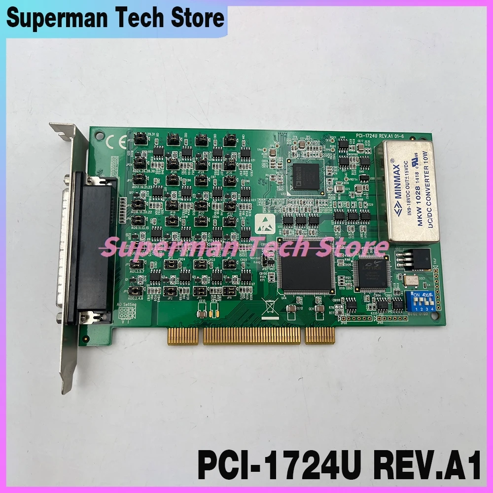 14 Bit 32-Channel Isolated Analog Output Card PCI-1724U REV.A1