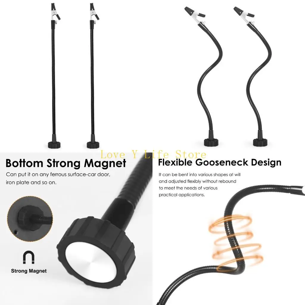 

L74C Helping Hands Metal Flexible Gooseneck Arm for Automobile Electronics Soldering Jewellery Soldering Aid Clip