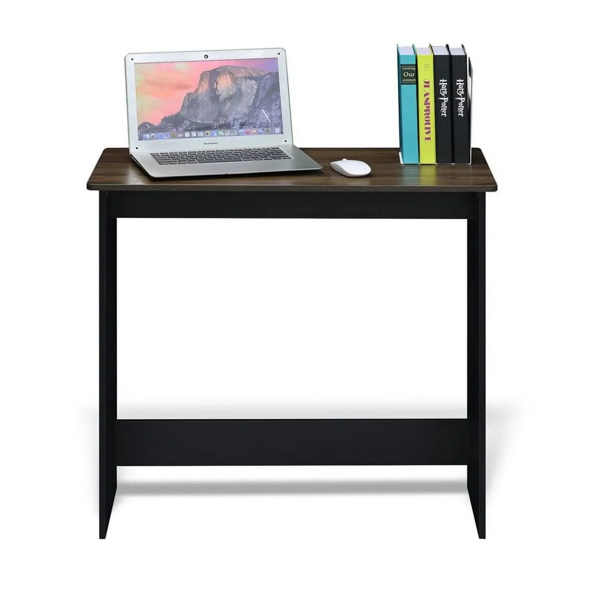 

Simplistic Study Table, Columbia Walnut ,Durable Material,Compact Design
