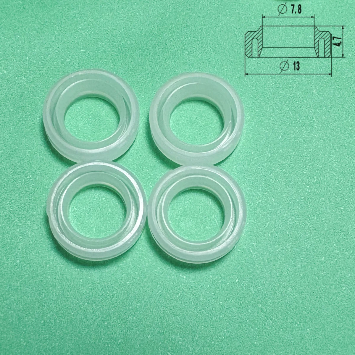 Wholesale 100pieces  Fuel injector Gasket for 16450-RZP-003 for Honda CRV CIVIC Engine R20A R20A1 R20A2 2007-2015