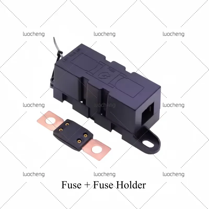 For Large Auto Car Fork Bolt Fuse Holder For RV Electrocar Modified 40A 60A 80A 100A 125A 150A 175A 200A