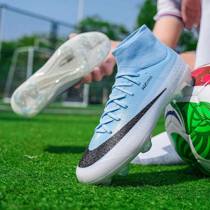 

New Men Soccer Shoes Hot Sale Football Boots Professional TF/FG Sneakers Unisex Women High-quality Futsal Cleats Ultralight