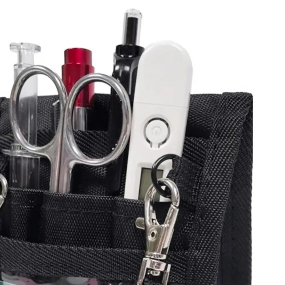 Multi-Pocket Design Nurse Waist Bag Front Pocket Organizer Kit Chest Organizer Bag Pocket Protector Chest Bag