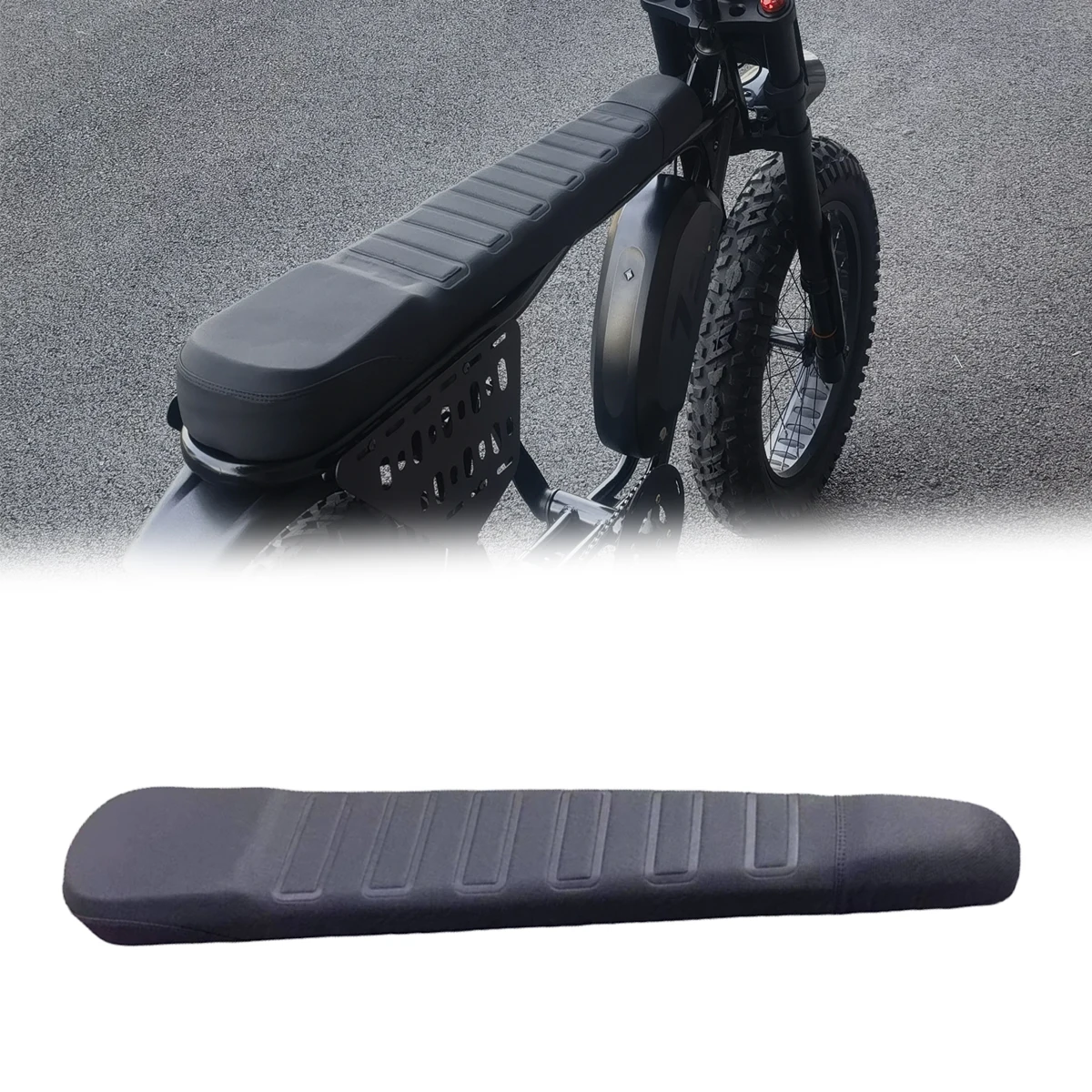 Electric bike seat cushion motorcycle off-road motorcycle saddle extended 910mm Fit For Super73 S1 S2 RX ZX super 73 fat bike