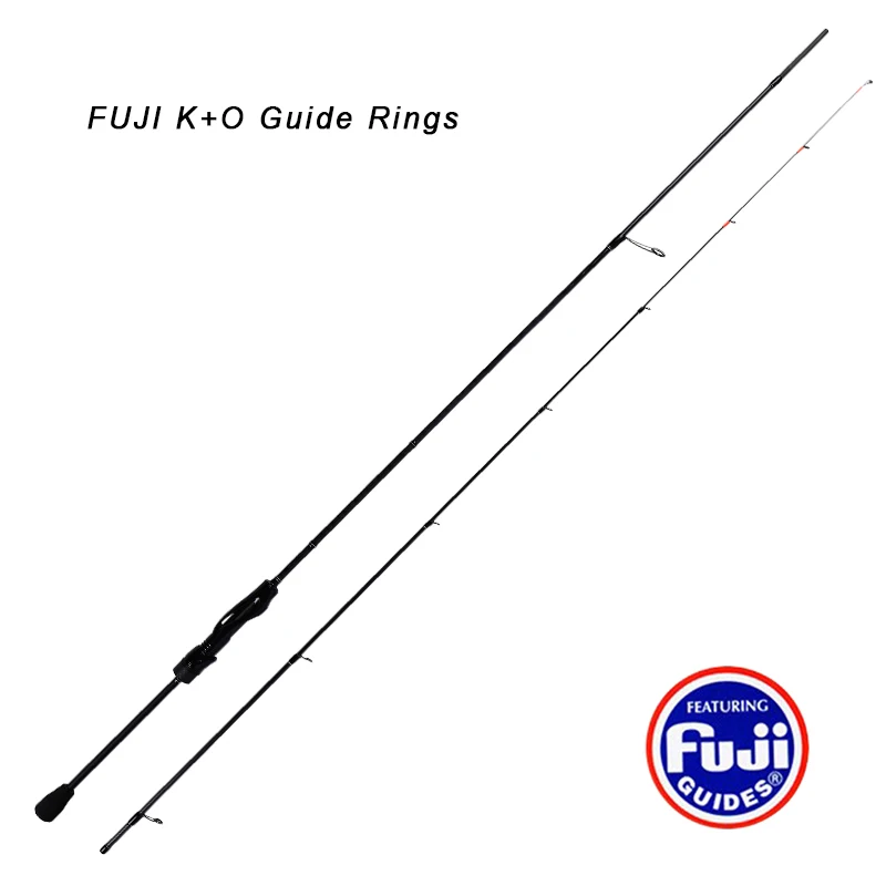 MIFINE MICROBITE Ajing Spinning Casting Rod XUL-UL Angelrute 2g/3g/5g/8g/10g Salzwasser Süßwasser Licht Felsen Angeln FUJI Ring