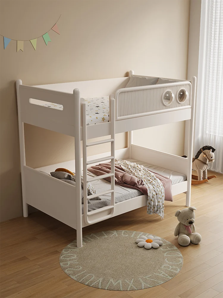 Children's Bed Mother and Child  Combination  Girl Princess  Double Bed Dr