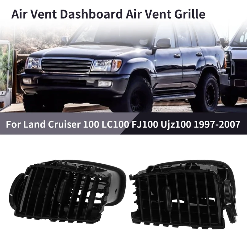 Car Air Vent Dashboard Air Vent Grille For-Toyota Land Cruiser 100 LC100 FJ100 Ujz100 1997-2007 Accessories