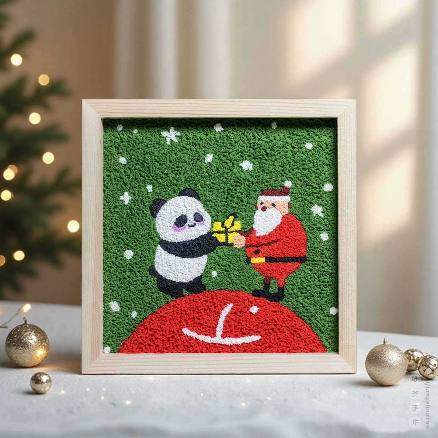 

A-0421 Santa Claus Oil Painting