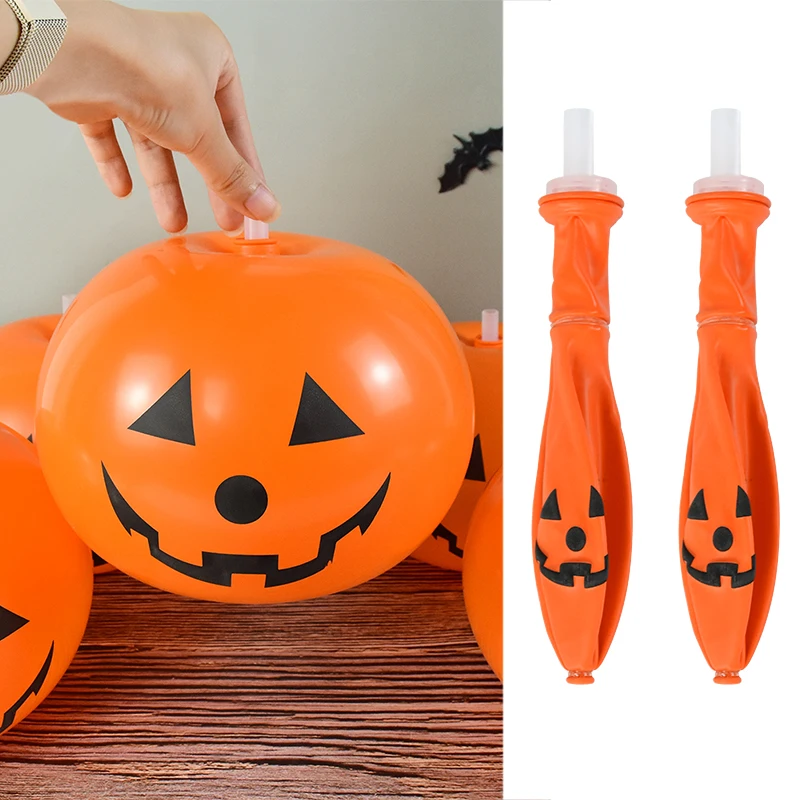 12 cali 5 szt. Lateksowe balony na Halloween dyniowy duch balony festiwalowe dekoracje na Halloween domu dekoracja z dyni na Halloween