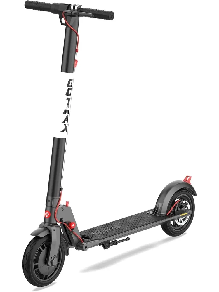 

GOTRAX GXL V2 Electric Scooter: 8.5 Pneumatic Tires, Up to 12 Miles Range, 15.5 MPH Top Speed, Powered by 250W Motor, Lightweigh