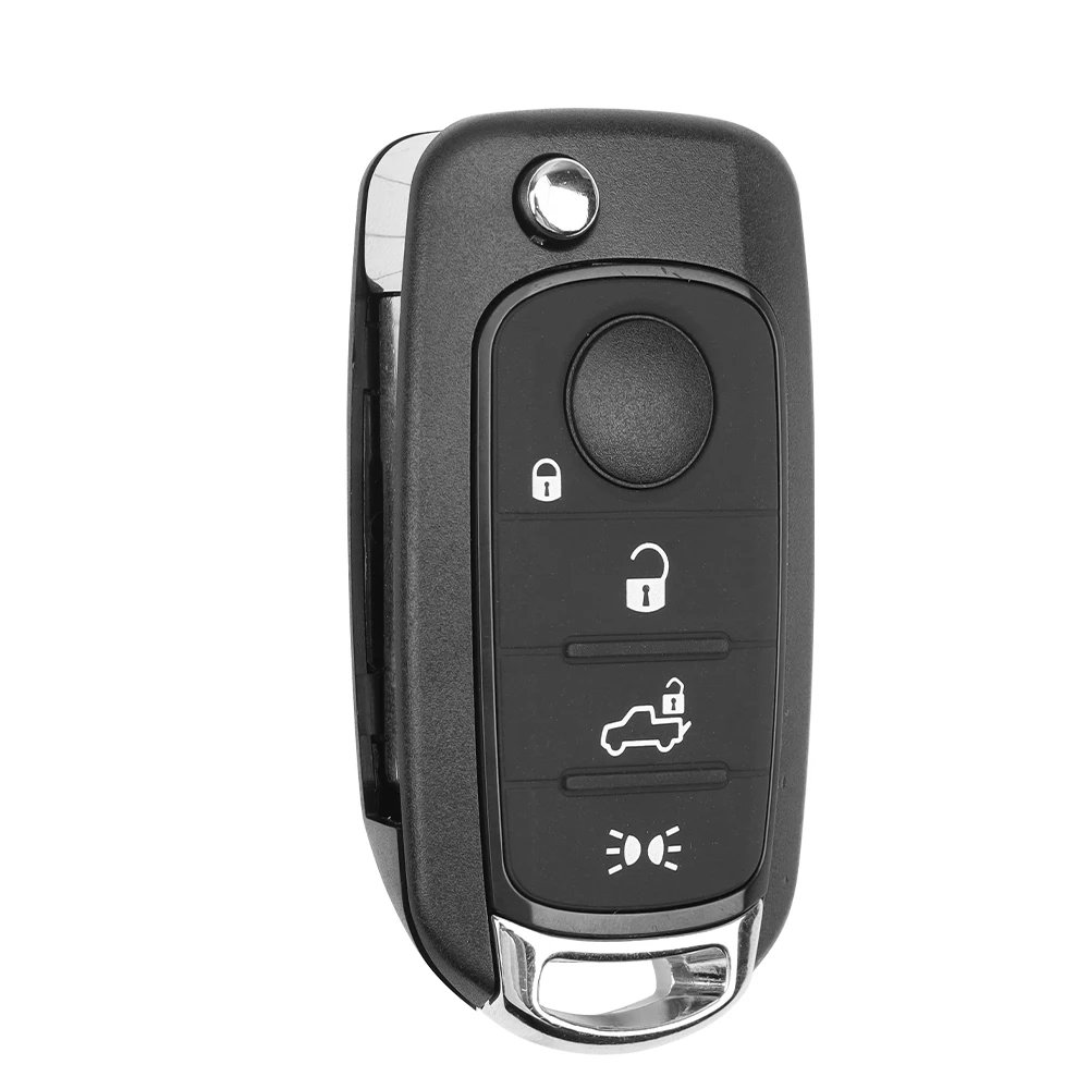 BEST KEY  Car Remote Key For Fiat 500X Egea Tipo 2016-2018 433.92FSK 48 Chip Use Orginal Factory PCB Flip Smart Key