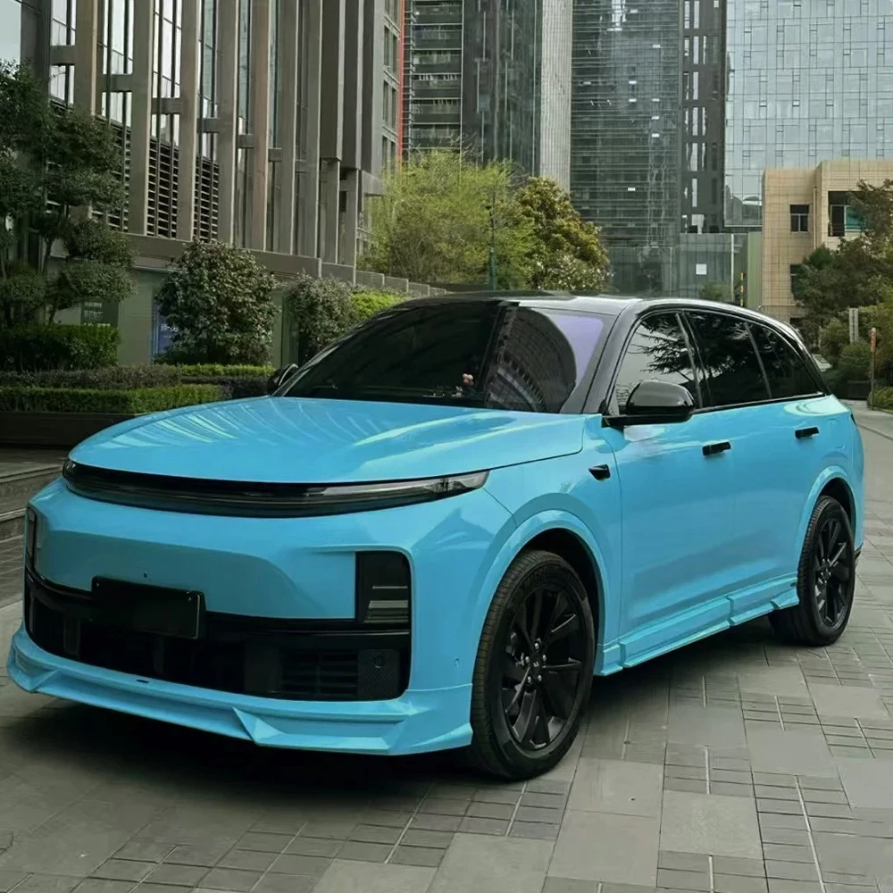 Pegatina de vinilo para coche, película de cristal Curacao, película de cambio de Color azul, calcomanías sin burbujas para mascotas, pegatina para Interior y Exterior