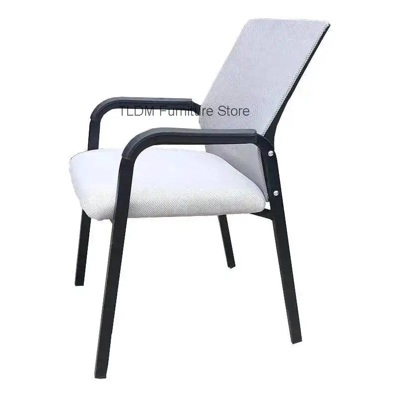 Single Reinforced Stool Chair Computer Bearing Dormitory Back Chair Comfortable Home Sitting Office Silla Oficina Furniture