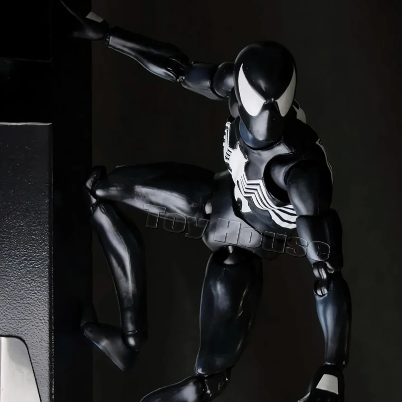 Ct Toys Anime The Amazing Spiderman Mafex 147 S.h.figuarts Spider Man Venom Symbiotic Action Figure 6