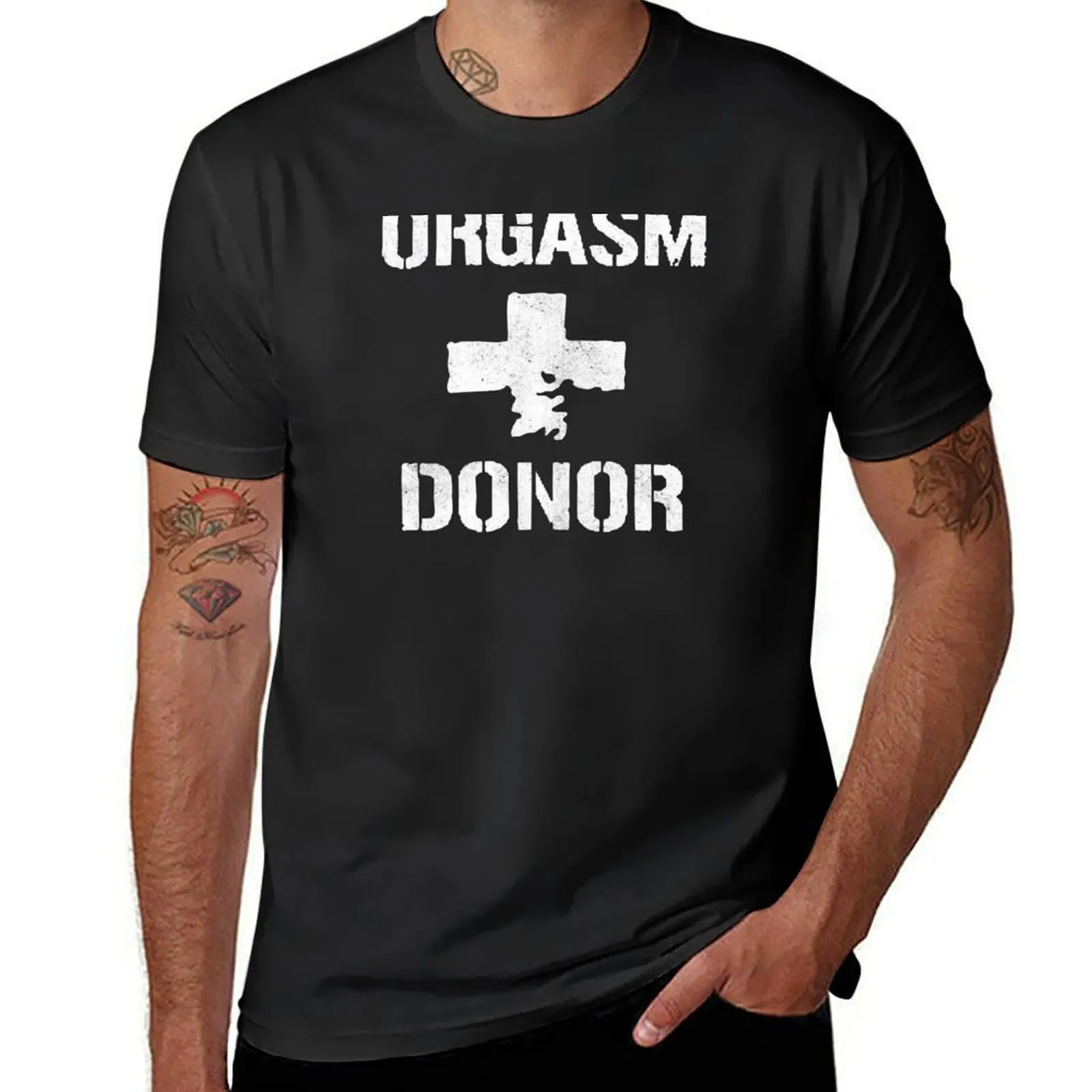 Orgasm Donor T-Shirt quick-drying blanks fitted t shirts for men