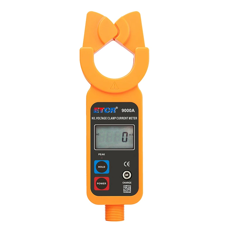 ETCR9000A Professional Electrician Overhaul Equipment Bluetooth H/L Voltage Clamp Current Meter