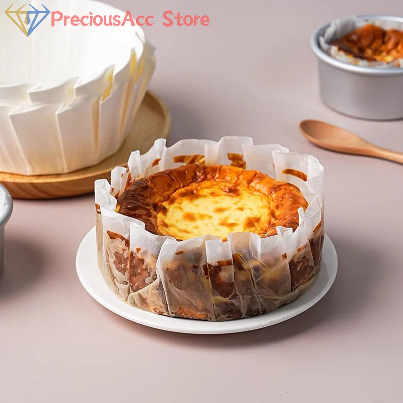 ورق قالب كيك قابل للطي ، كعكة الجبن الأخطبوط ، يمكن التخلص منها ، تحرير موس ، الخبز ، ورق حافة مقاوم للصدأ ، صينية