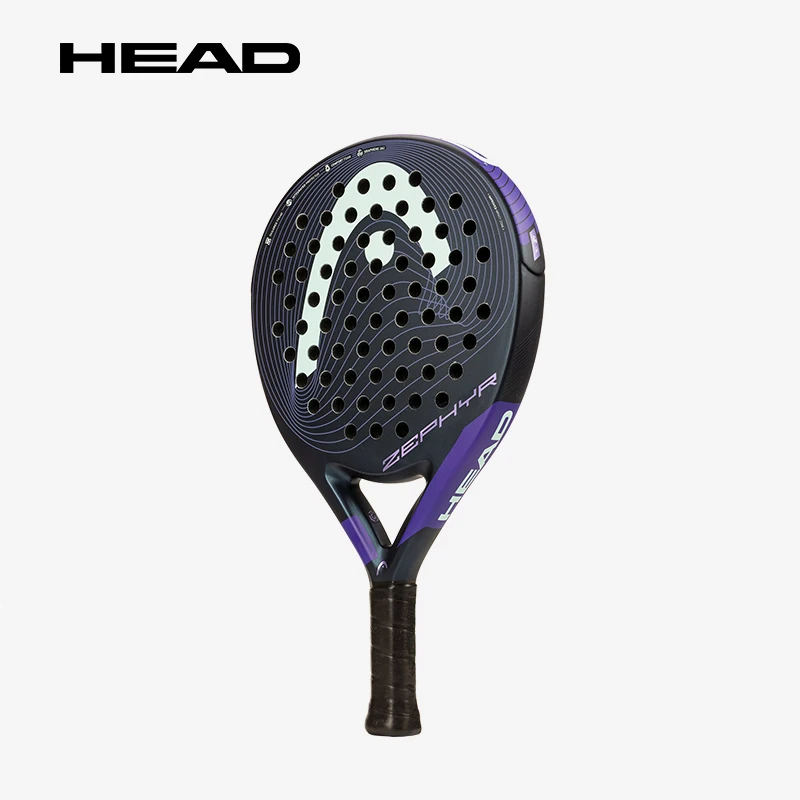 

HEAD Padel Cage Plate Tennis Racket Zephyr 2022 Oval Carbon Fiber Racket Graphene 360 Shock Absorbing Tennis Racket