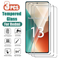 3PCS Tempered Glass For Xiaomi Redmi Note 13 10 11 12 9 8 Pro 11S 10S 9S Screen Protector for Redmi 10 9 10C 9C 9A 12 13C Glass