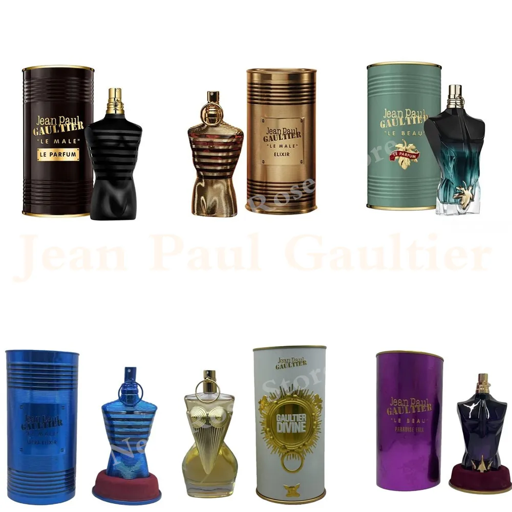 Jean Paul Gaultier 125ML Men's Perfume Charm Cologne Le Male Elixir Men's Fragrance 4.2 Oz Parfum Spray Eau De Parfum