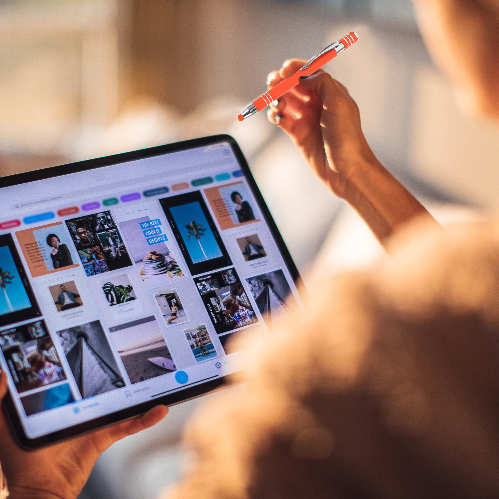 

Veemoon 5 шт. многофункциональный стилус для телефона, планшета, шариковая ручка для письма, рисования, рукописного ввода, пластиковый инструмент