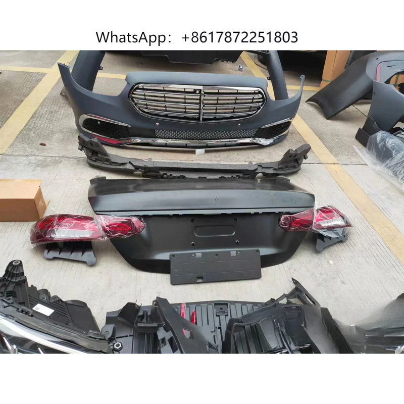 

Older Models W213 New Upgraded Includes Headlights Auto Body Systems Parts Car Bumper for benz W213