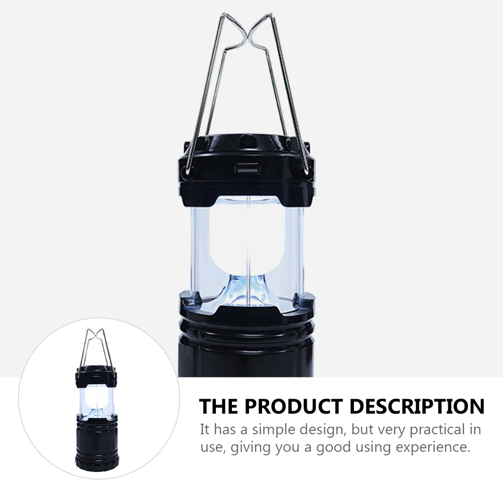 

Lightweight Solar Tent Light Durable Outdoor Camping Lamp Emergency Lighting Tool For Portable Use Great Gift Idea