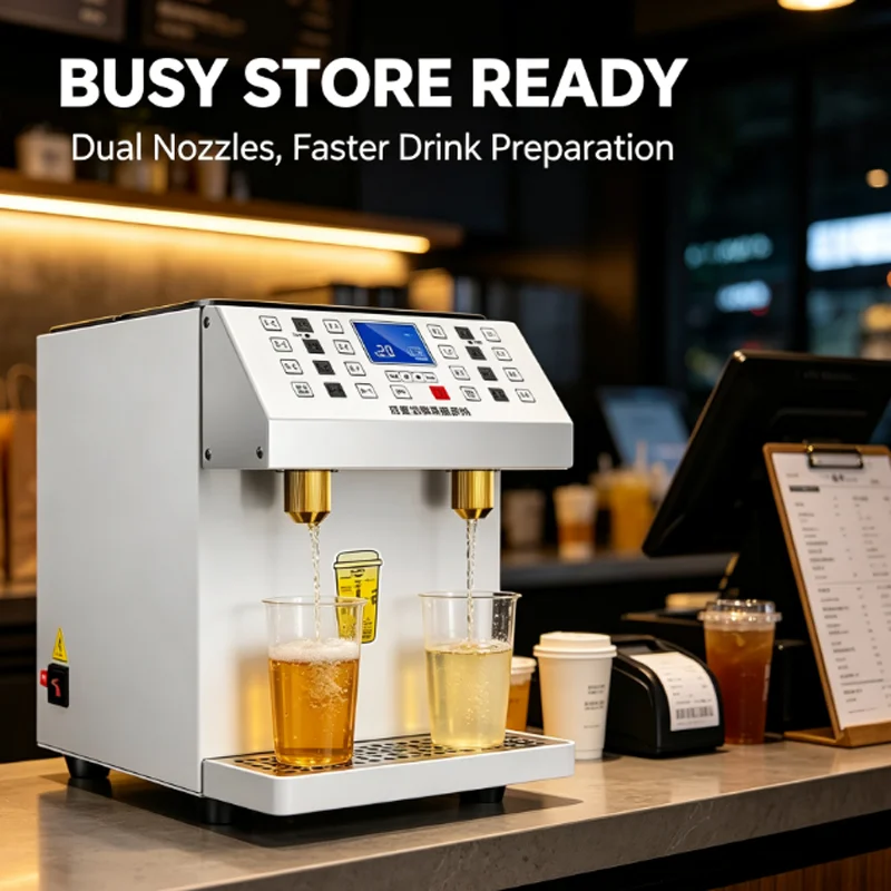 Fructose Machine for Bubble Tea Bar Dispenser Fructose Quantitative Machine Restaurant Hotel Milk Tea Shop