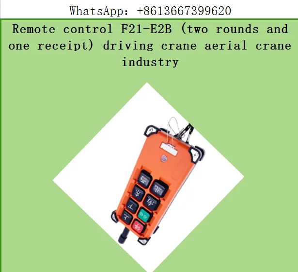 Remote control F21-E2B (two rounds and one receipt) driving crane aerial crane industry