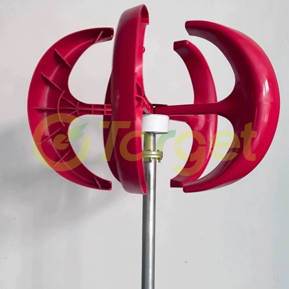 6000W Wind Turbine Generator 48V 24V 12V Windmill Wind Generat Kit Free Energy Altern With Hybrid MPPT Controller For Home Use