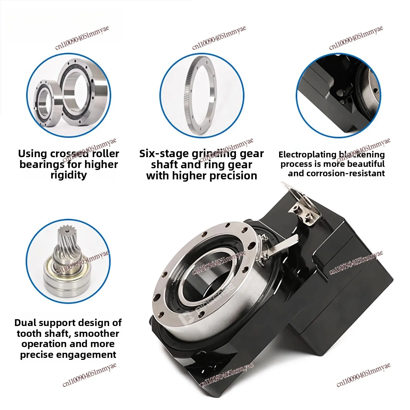 

Hollow rotating platform gear reducer indexing disc servo motor gear reducer