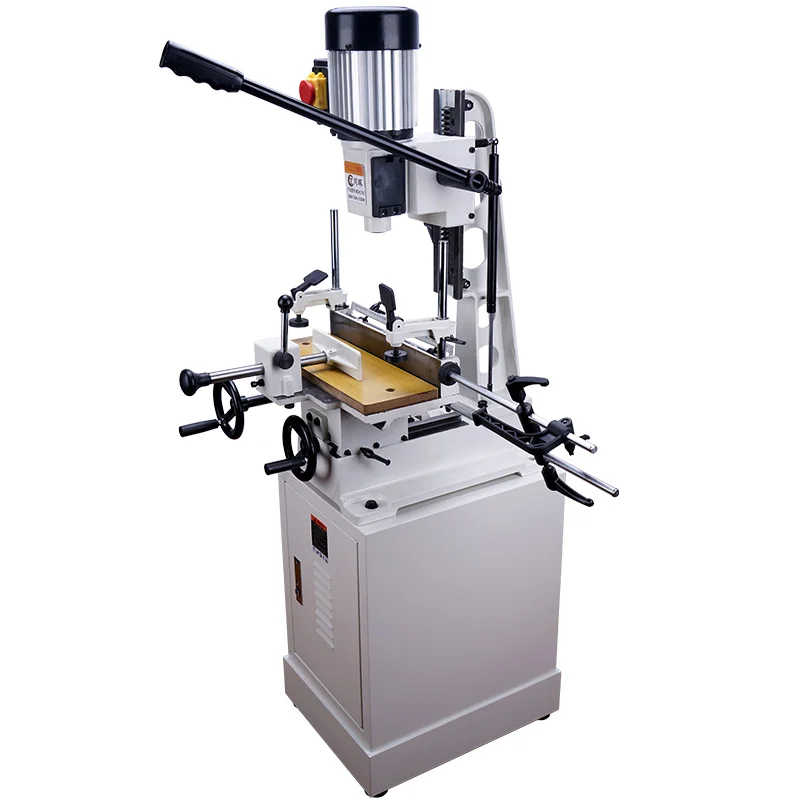 Mortising Machine Power Drills Square Hole Drilling for Woodworking Hollow Chisel Mortising Machine